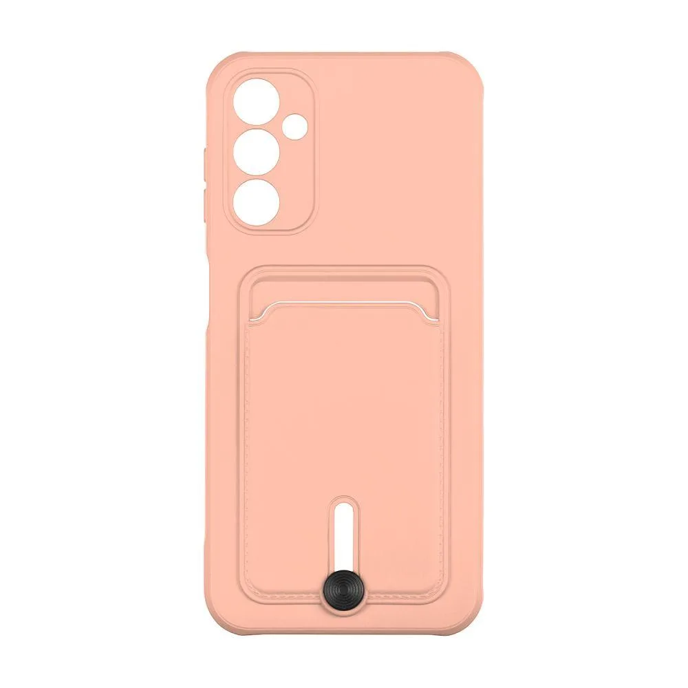 Чохол TPU Colorfull Pocket Card для Samsung Galaxy A14 4G/5G Колір 39.Elegant Фіолетовий
