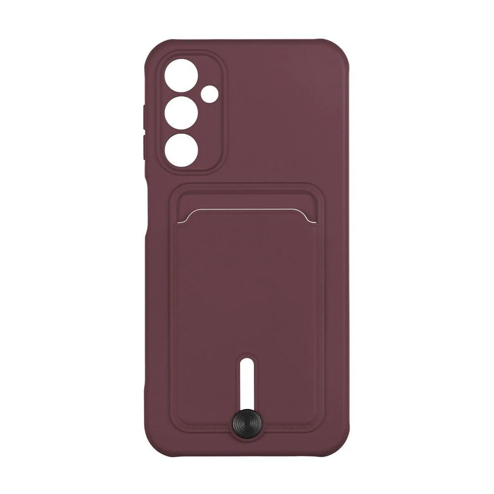 Чохол TPU Colorfull Pocket Card для Samsung Galaxy A24 4G Колір 08.Dark Синій