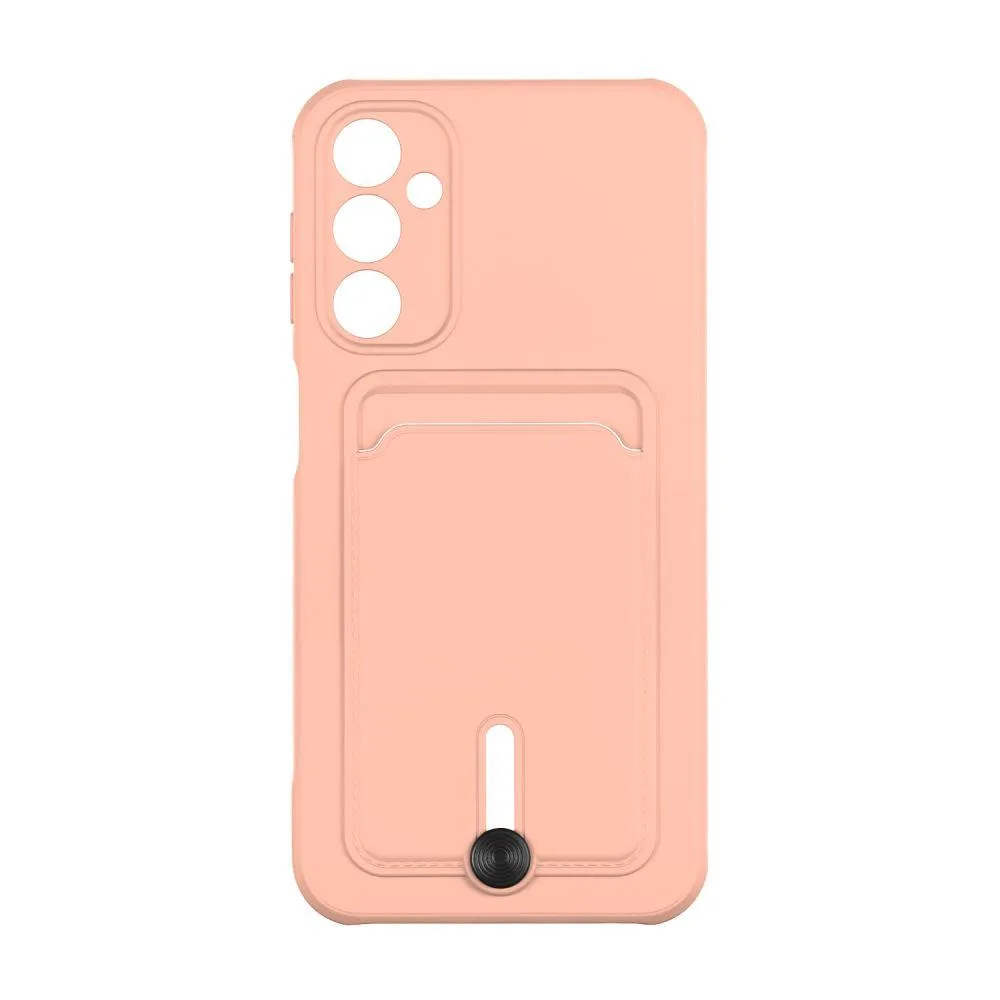 Чохол TPU Colorfull Pocket Card для Samsung Galaxy A24 4G Колір 14.Червоний