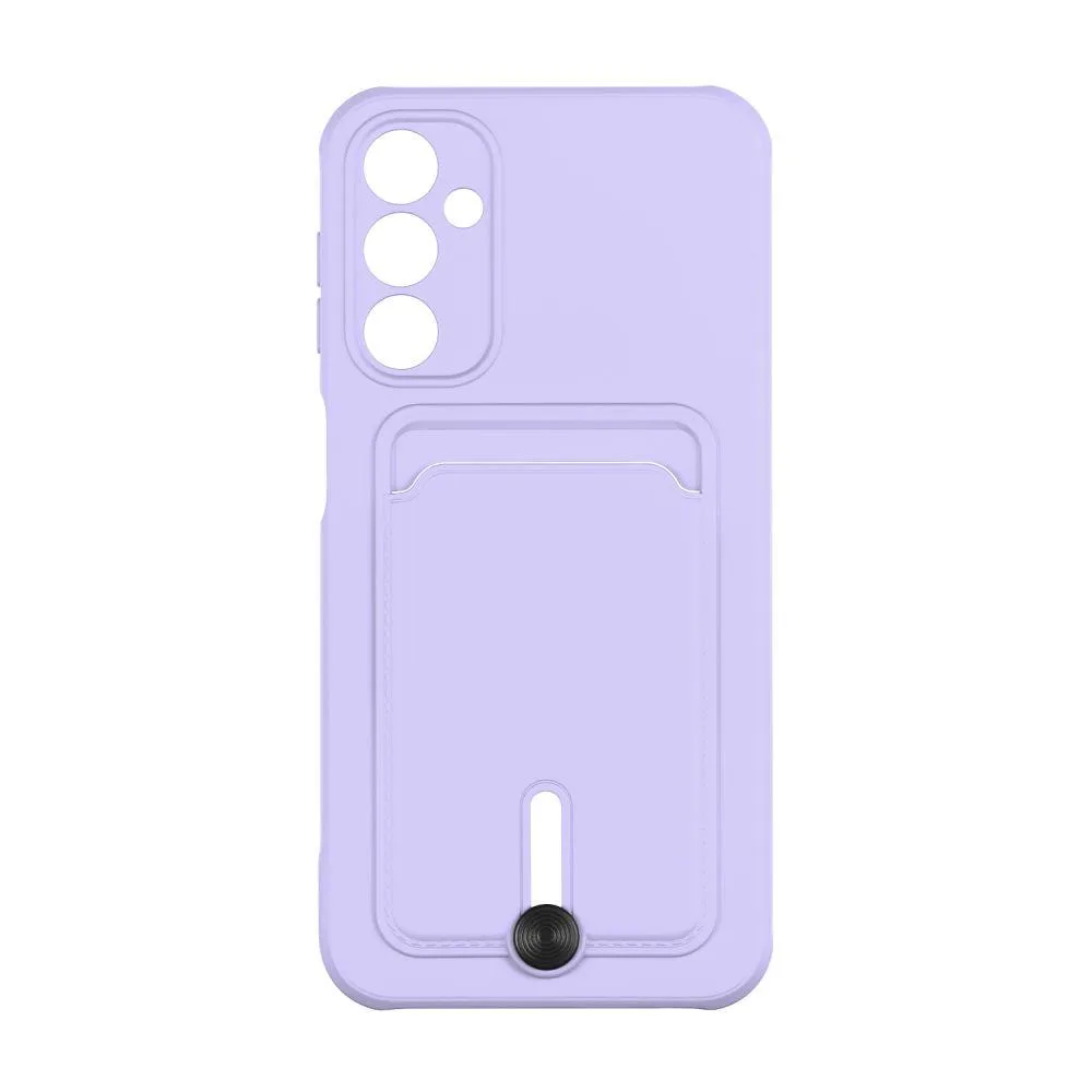 Чохол TPU Colorfull Pocket Card для Samsung Galaxy A24 4G Колір 14.Червоний