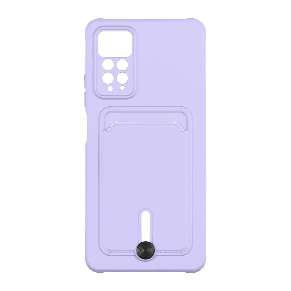 Чохол TPU Colorfull Pocket Card для Xiaomi Червонийmi Note 11 Pro 4G/5G / 12 Pro 4G Колір 04.Yellow
