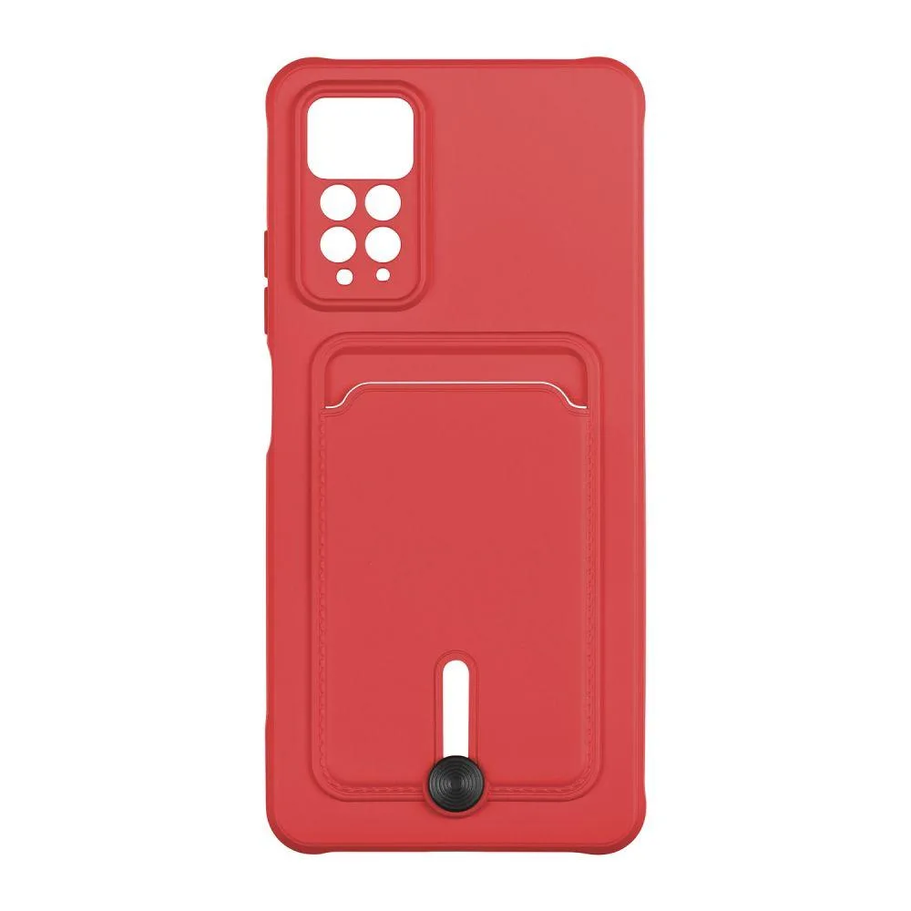 Чохол TPU Colorfull Pocket Card для Xiaomi Червонийmi Note 11 Pro 4G/5G / 12 Pro 4G Колір 04.Yellow