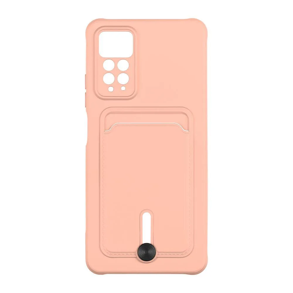 Чохол TPU Colorfull Pocket Card для Xiaomi Червонийmi Note 11 Pro 4G/5G / 12 Pro 4G Колір 14.Червоний
