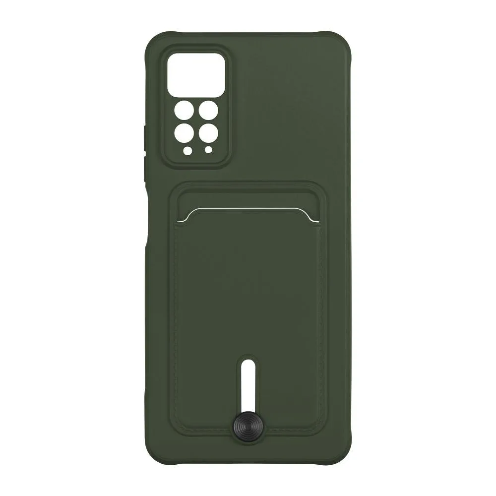 Чохол TPU Colorfull Pocket Card для Xiaomi Червонийmi Note 11 Pro 4G/5G / 12 Pro 4G Колір 14.Червоний