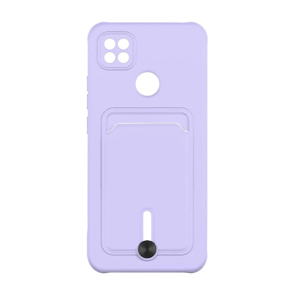 Чохол TPU Colorfull Pocket Card для Xiaomi Redmi 9C / 10A Колір 08.Dark blue