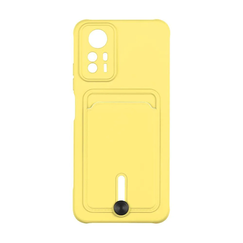 Чохол TPU Colorfull Pocket Card для Xiaomi Червонийmi Note 12S Колір 54.Atrovirens