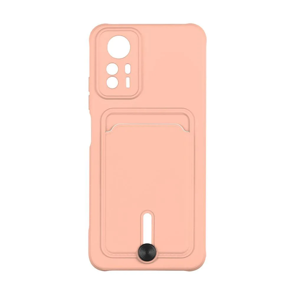 Чохол TPU Colorfull Pocket Card для Xiaomi Червонийmi Note 12S Колір 54.Atrovirens