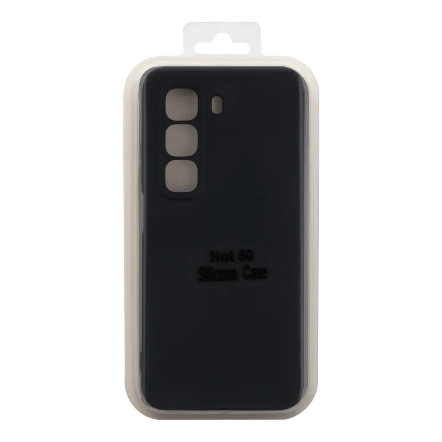 Чохол Silicone Cover Full Camera (A) для Infinix Hot 50 5G 18.Black