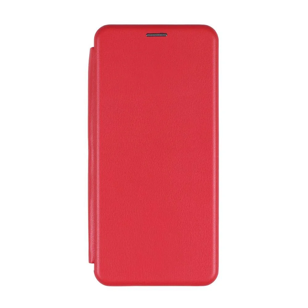 Чехол-книжка кожа для Xiaomi Redmi 9A Цвет Red