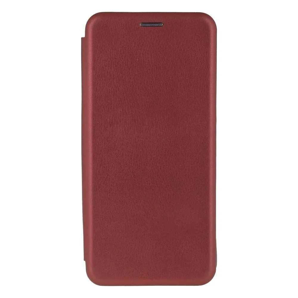 Чохол-книжка шкіра для Xiaomi Poco X3 / Poco X3 Pro Колір Bordo