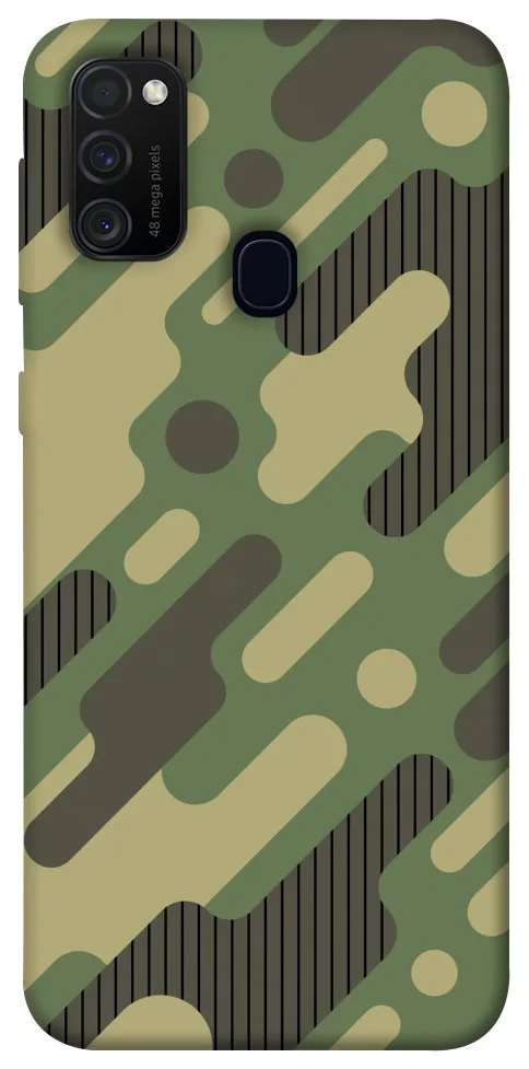 Чохол BLEX Діагональний камуфляж для Samsung Galaxy M30s / M21
