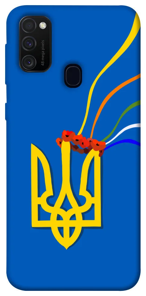 Чохол BLEX Квітучий герб для Samsung Galaxy M30s / M21