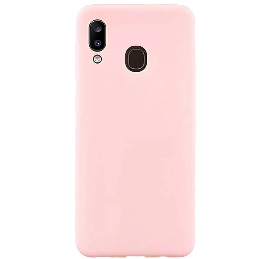 Силіконовий чохол Candy для Samsung Galaxy A10s / M01s, Рожевий
