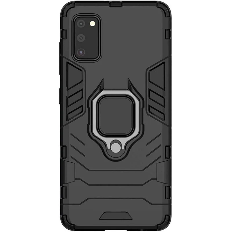 Протиударний чохол Transformer Ring for Magnet для Samsung Galaxy A41, Чорний