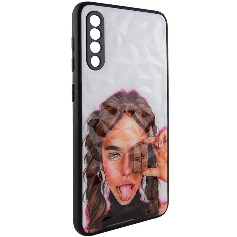 TPU+PC чохол Prisma Ladies для Samsung Galaxy A50 (A505F) / A50s / A30s, Chocolate