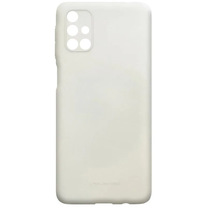 TPU чохол Molan Cano Smooth для Samsung Galaxy M31s, Сірий