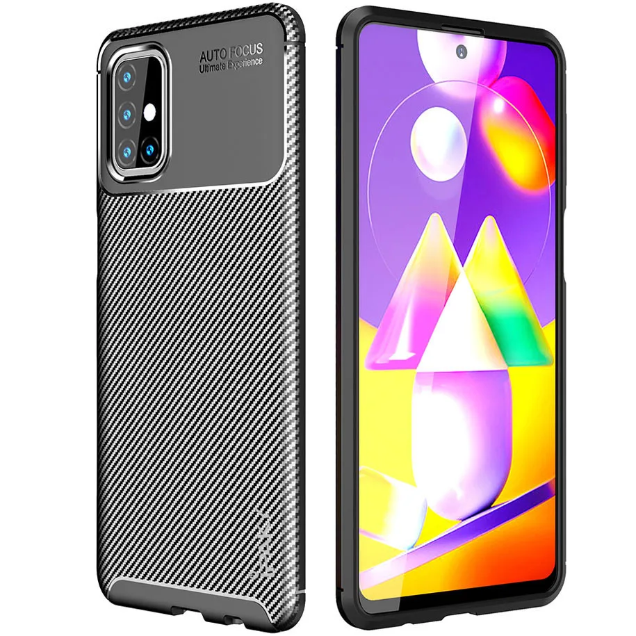 TPU чохол iPaky Kaisy Series для Samsung Galaxy M31s, Чорний