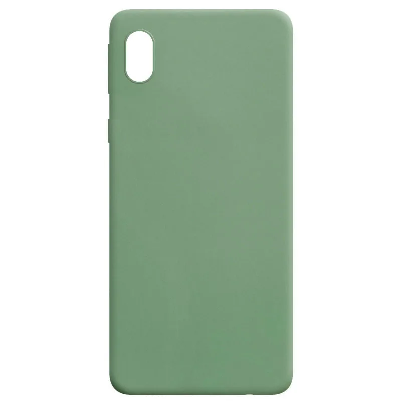 Силіконовий чохол Candy для Samsung Galaxy M01 Core / A01 Core, Фисташковый