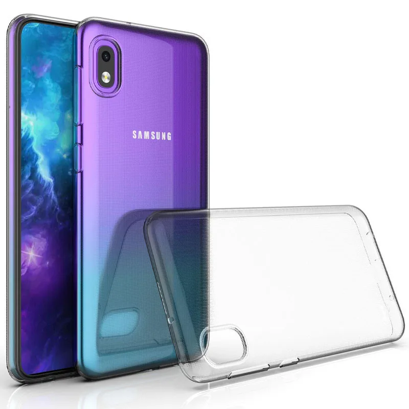 TPU чохол Epic Transparent 1,0mm для Samsung Galaxy M01 Core / A01 Core, Прозорий