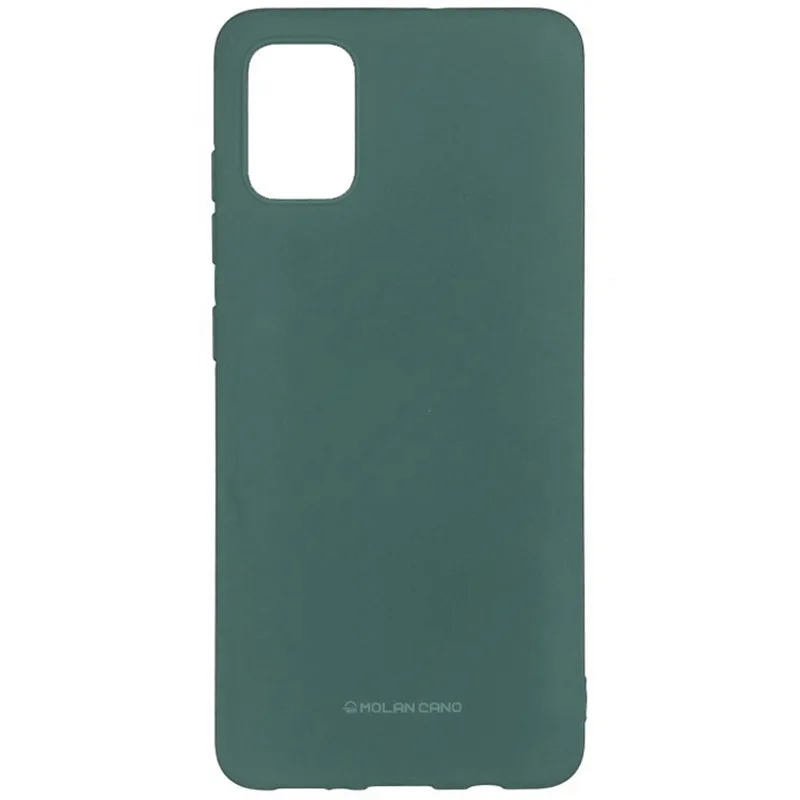 TPU чохол Molan Cano Smooth для Samsung Galaxy A02s, Зелений