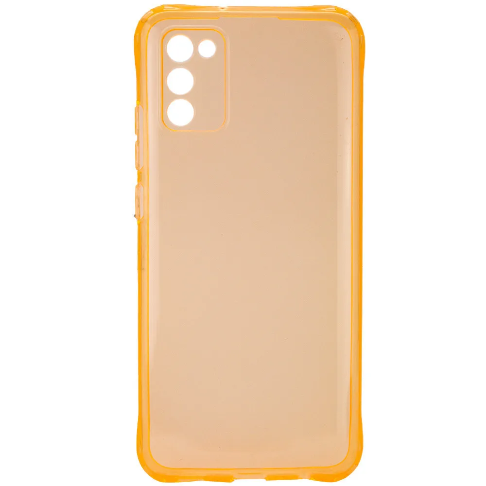 TPU чохол Ease Glossy Full Camera для Samsung Galaxy A02s, Оранжевый