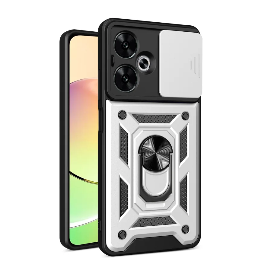 Чехол Armor Guard Shield для Xiaomi Redmi 13C 4G/Poco C65 Silver