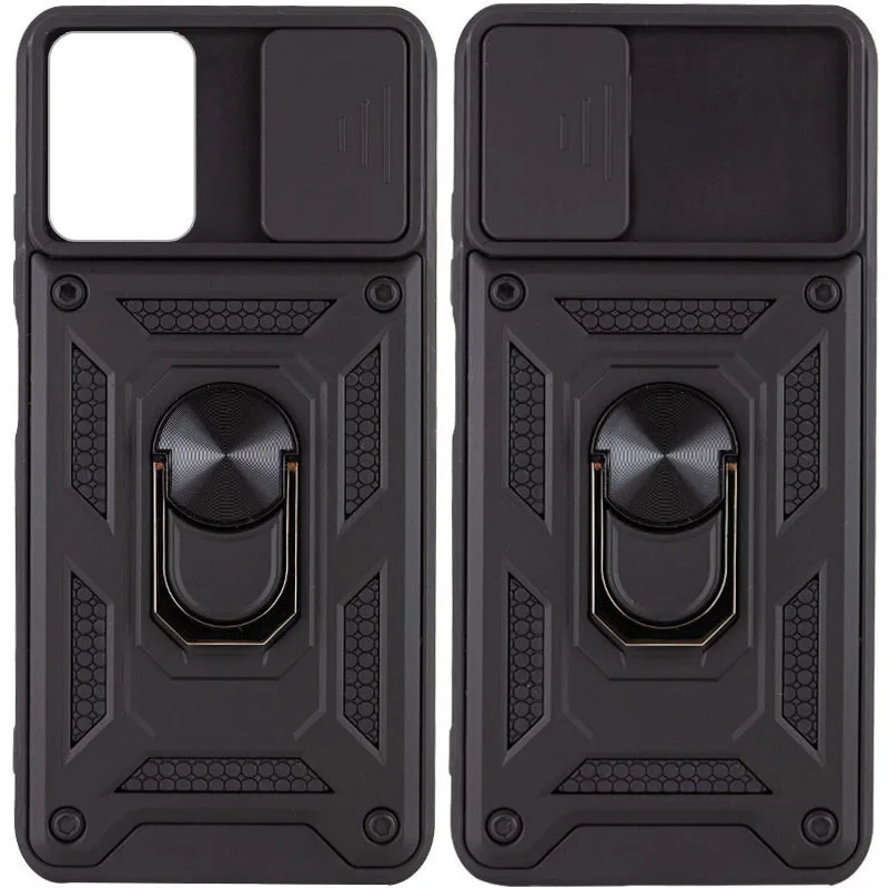 Протиударний чохол Camshield Serge Ring для Samsung Galaxy M52, Чорний