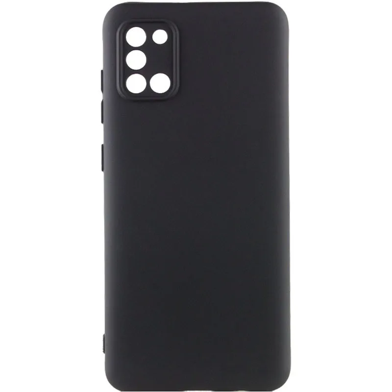 Чохол Silicone Cover Lakshmi із захистом камери (A) для Samsung Galaxy A31, Чорний