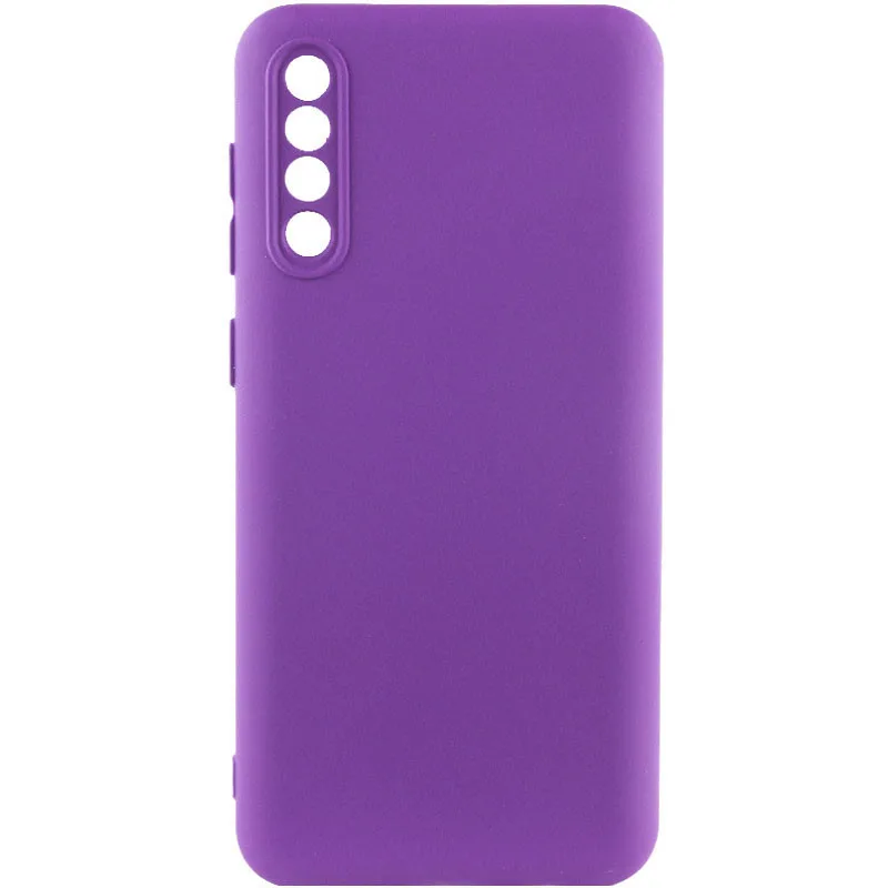 Чохол Silicone Cover Lakshmi із захистом камери (A) для Samsung Galaxy A50 (A505F) / A50s / A30s, Фіолетовий