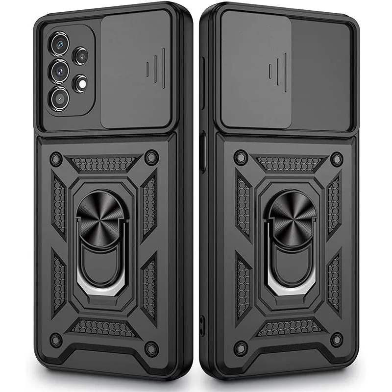 Протиударний чохол Camshield Serge Ring для Samsung Galaxy A73 5G, Чорний