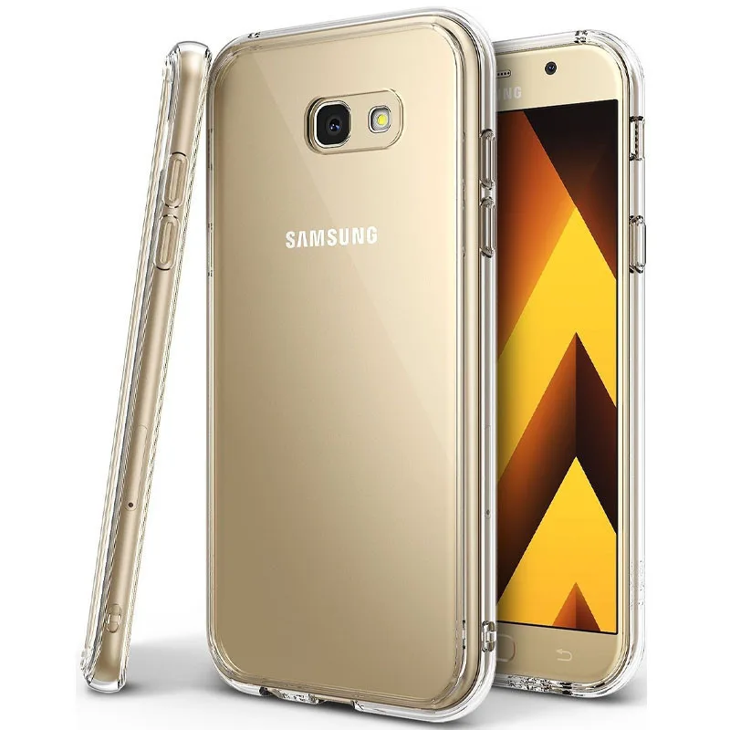 TPU чохол Epic Transparent 1,5mm для Samsung A720 Galaxy A7 (2017), Прозорий