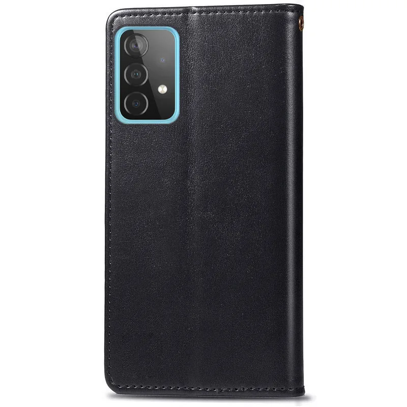 Шкіряний чохол книжка GETMAN Gallant (PU) для Samsung Galaxy A23 4G, Чорний