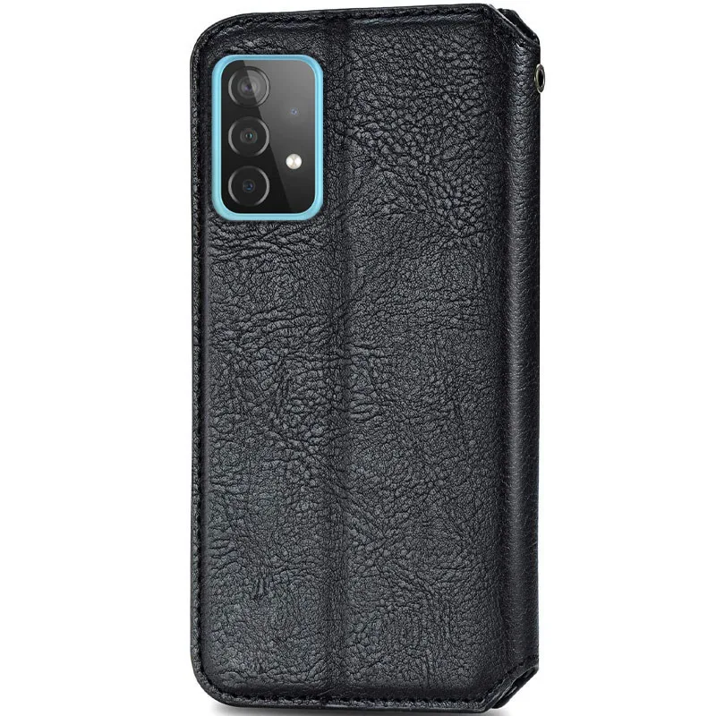 Шкіряний чохол книжка GETMAN Cubic (PU) для Samsung Galaxy A53 5G, Чорний
