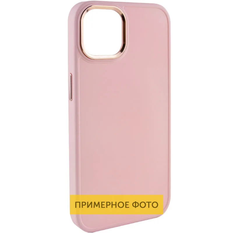 TPU чохол Bonbon Metal Style для Samsung Galaxy A12, Рожевий