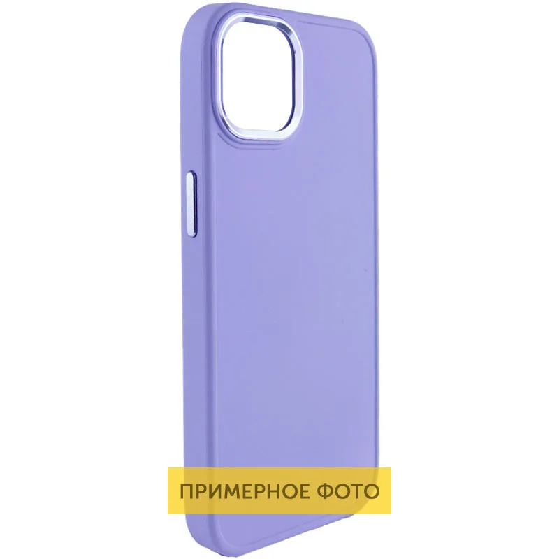TPU чохол Bonbon Metal Style для Samsung Galaxy A12, Фіолетовий