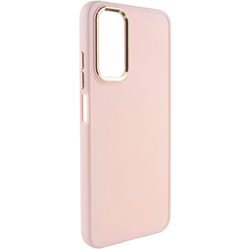 TPU чохол Bonbon Metal Style для Samsung Galaxy A13 4G, Рожевий
