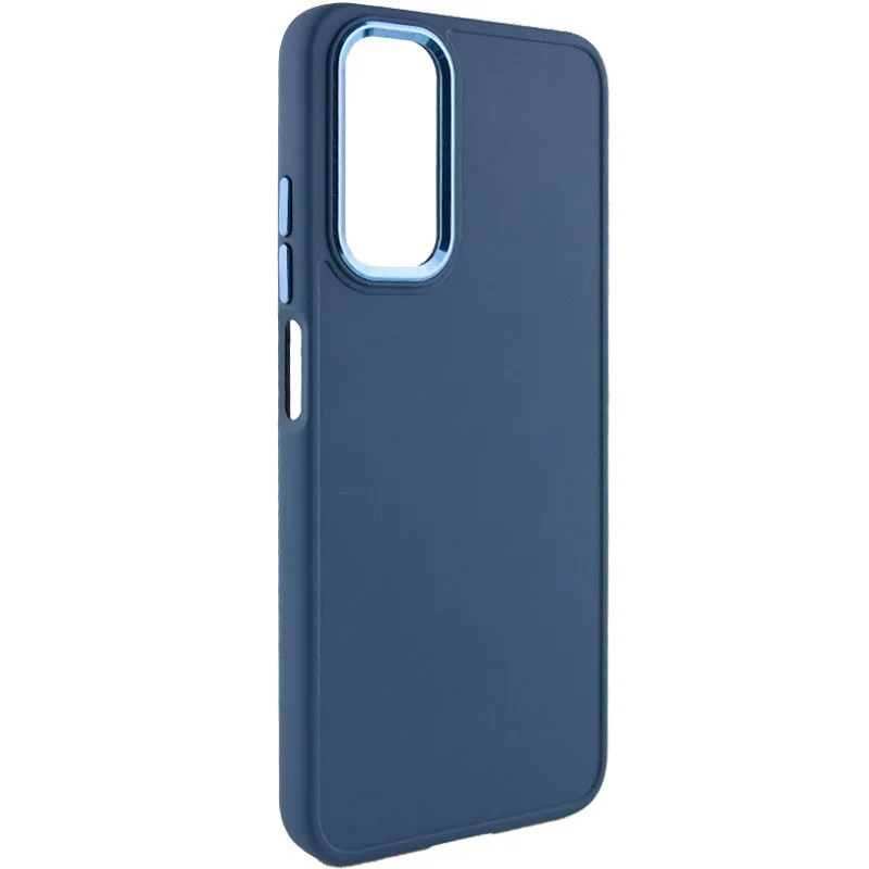 TPU чохол Bonbon Metal Style для Samsung Galaxy A13 4G, Синій / Cosmos Blue