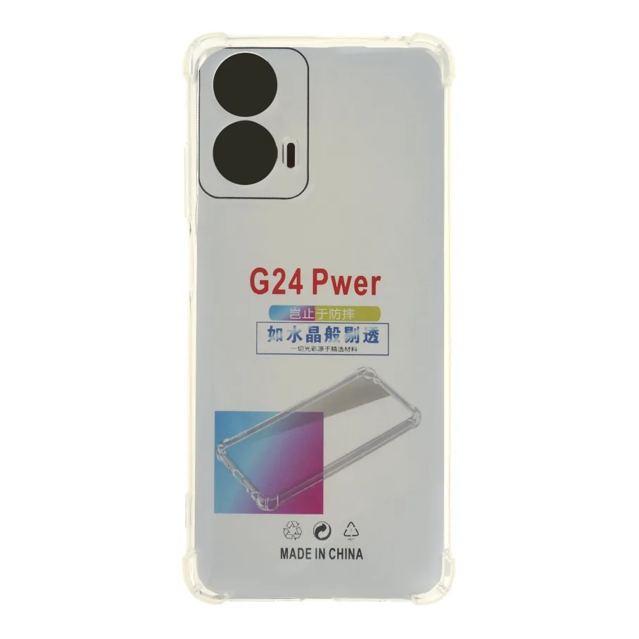 Чохол TPU Virgin Hard Full Camera для Motorola G24 Power Transparent