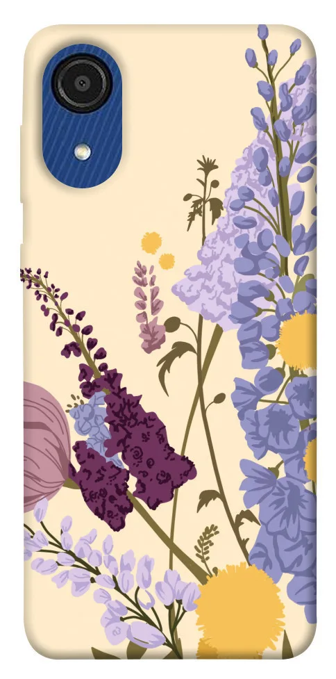 Чохол BLEX Flowers art для Samsung Galaxy A03 Core