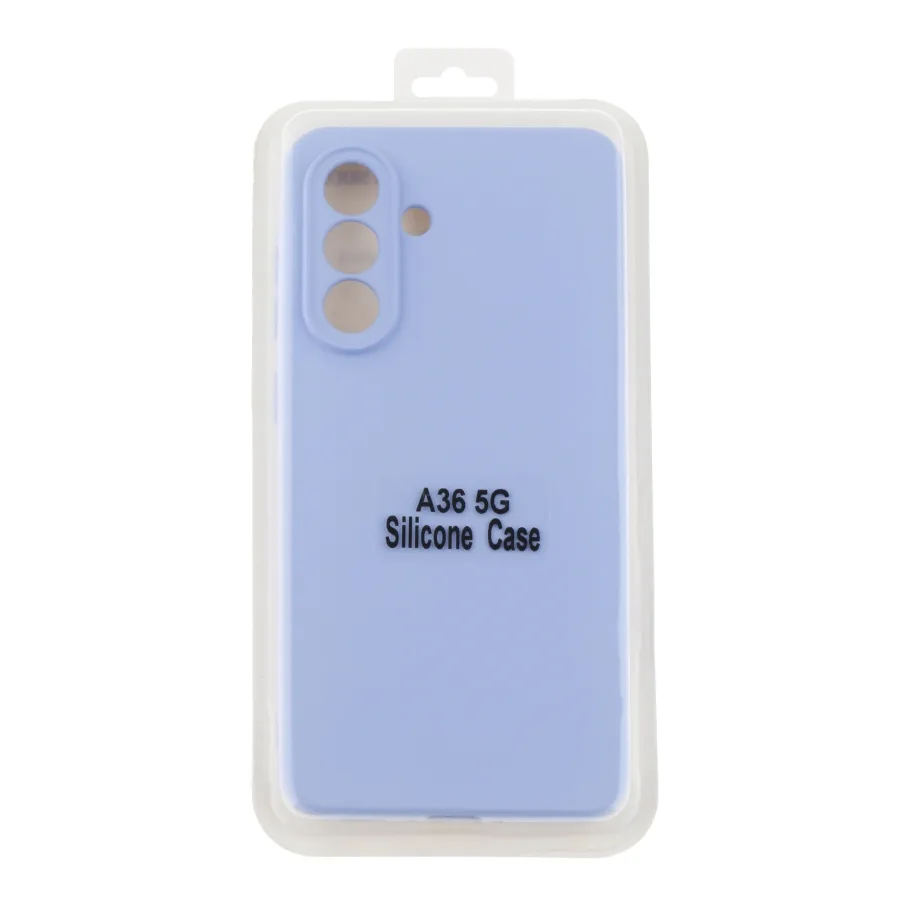 Чохол Silicone Cover Full Camera (A) для Samsung Galaxy A36 5G (A366) 05.Lilac