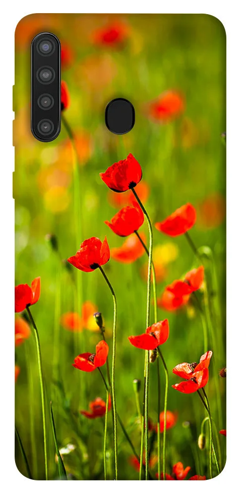 Чохол BLEX Макове поле для Samsung Galaxy A21