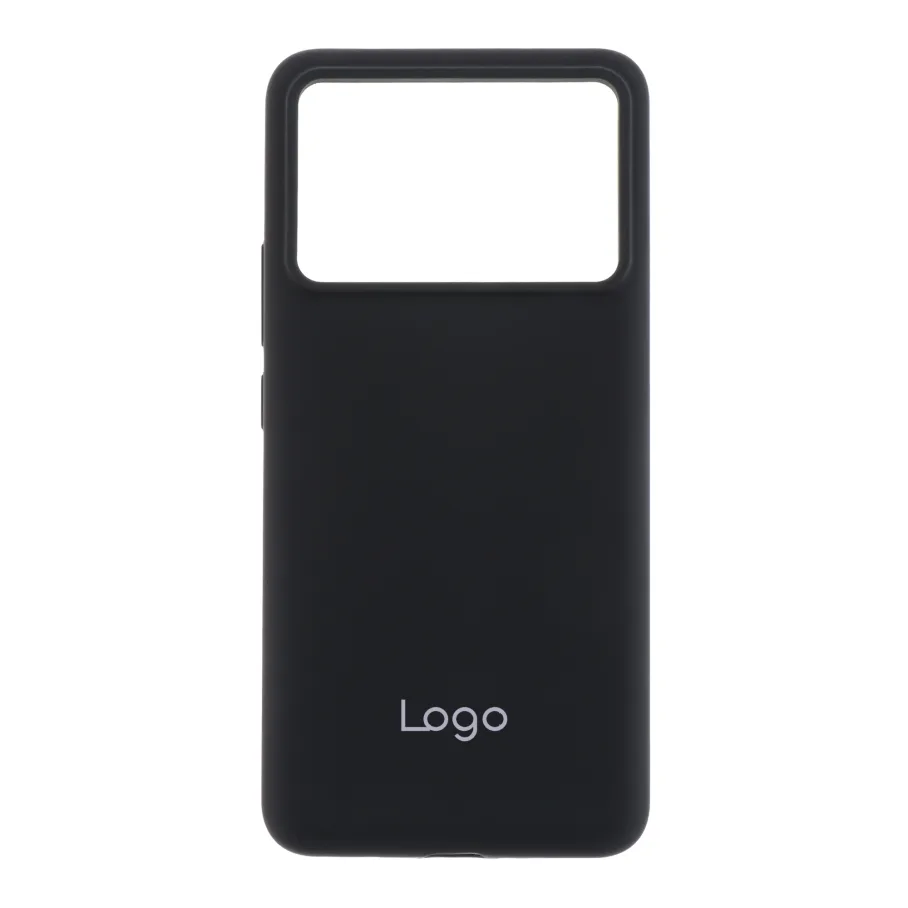 Чохол Liquid Silicone (AA) для Xiaomi Poco F6 Pro 18.Black