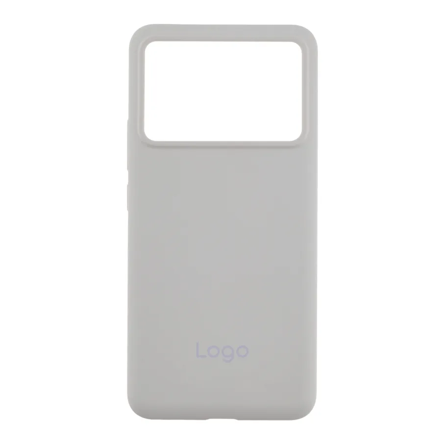 Чохол Liquid Silicone (AA) для Xiaomi Poco F6 Pro 09.White