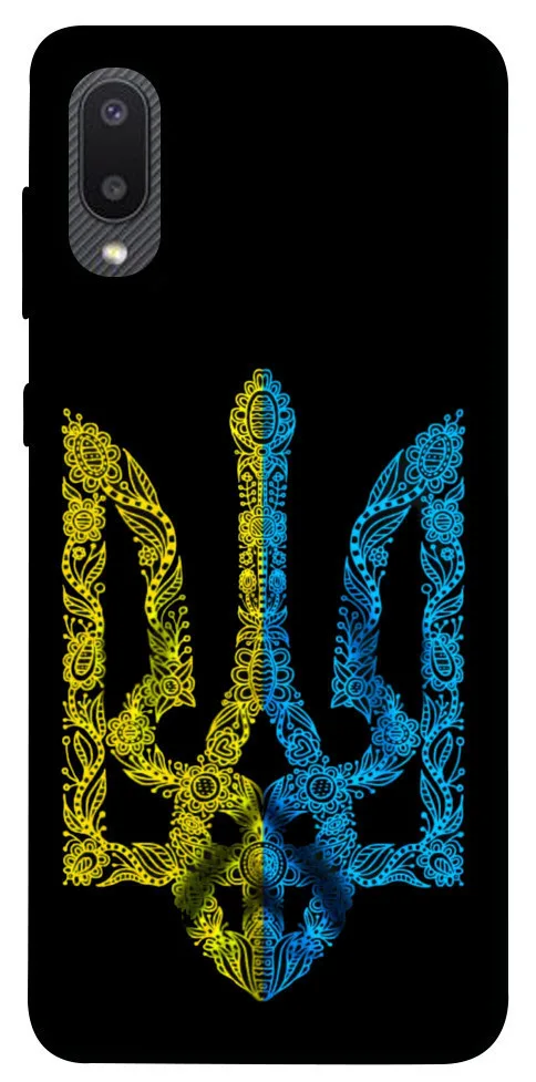 Чохол BLEX Жовтоблакитний герб для Samsung Galaxy A02