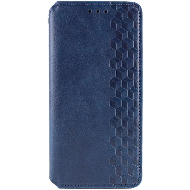 Шкіряний чохол книжка GETMAN Cubic (PU) для Samsung Galaxy A04s, Синій