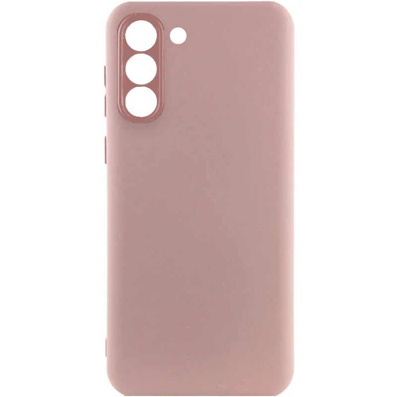 Чохол Silicone Cover Lakshmi із захистом камери (A) для Samsung Galaxy S23+, Рожевий