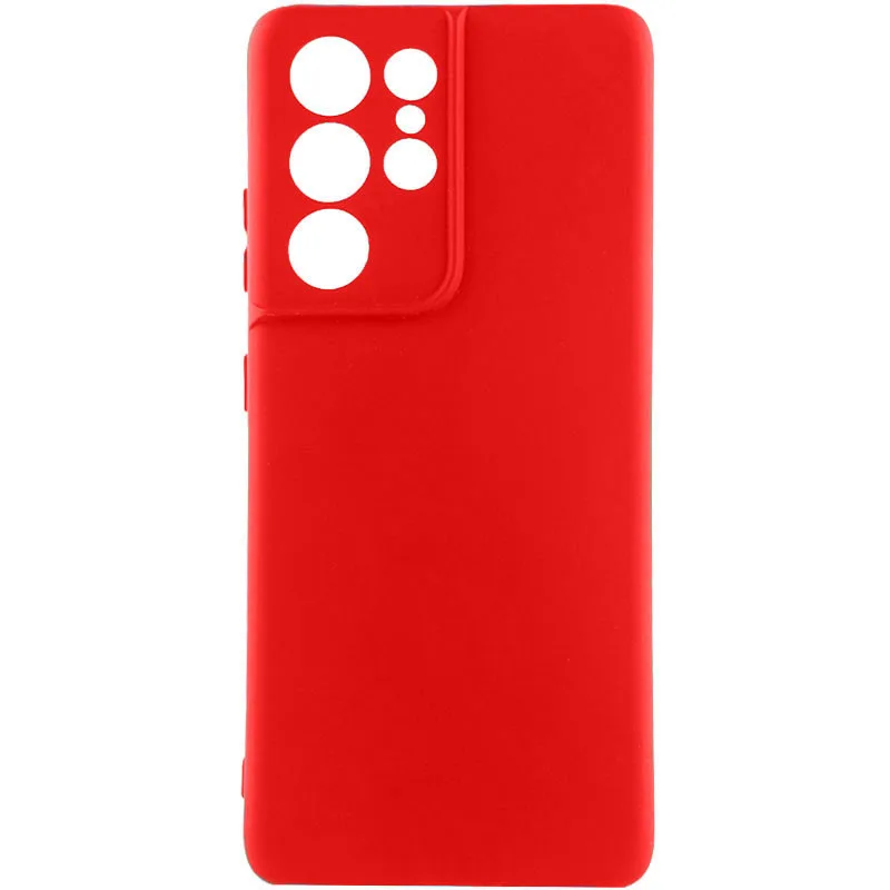 Чохол Silicone Cover Lakshmi із захистом камери (A) для Samsung Galaxy S23 Ultra, Червоний