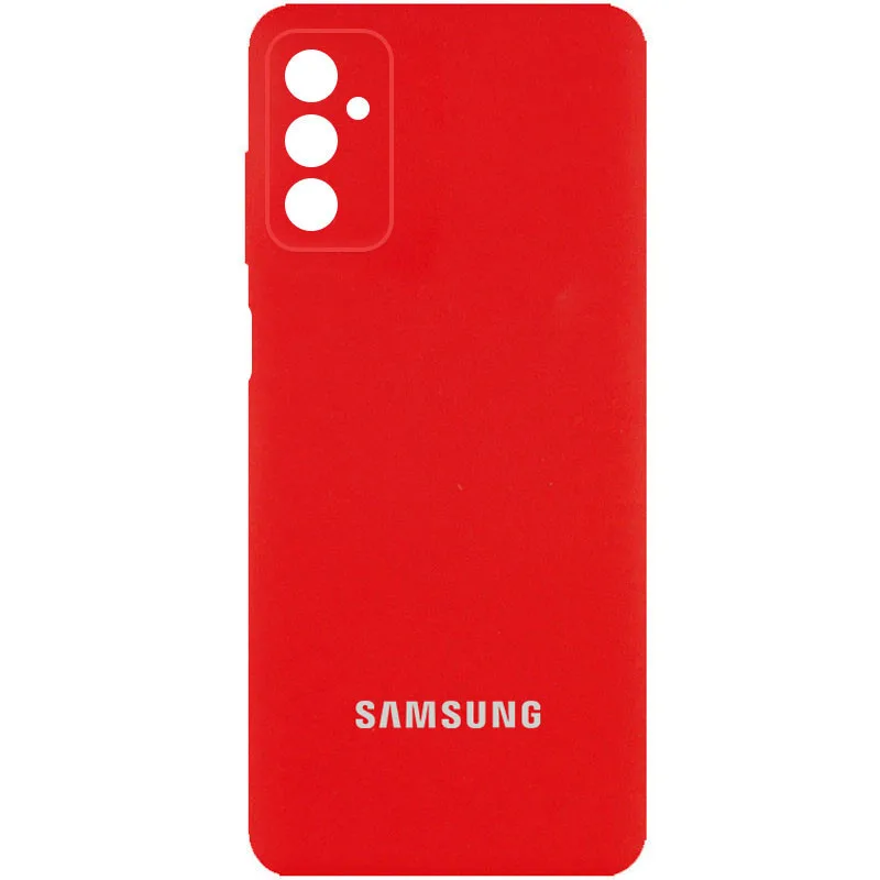Чохол Silicone Cover Full Camera (AA) для Samsung Galaxy A04s, Червоний