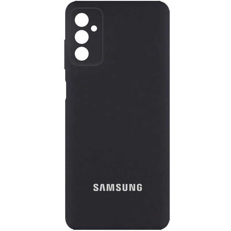 Чохол Silicone Cover із захистом камери (AA) для Samsung Galaxy A04s, Чорний