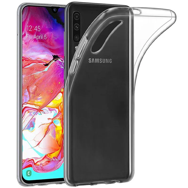 TPU чохол Epic Transparent 1,5mm для Samsung Galaxy A70 (A705F), Прозорий